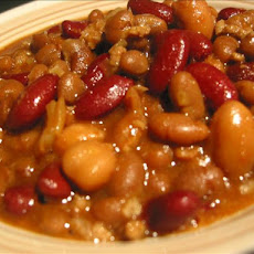 Sweet & Savory Gourmet Baked Beans