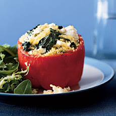 Stuffed Roasted Red Peppers