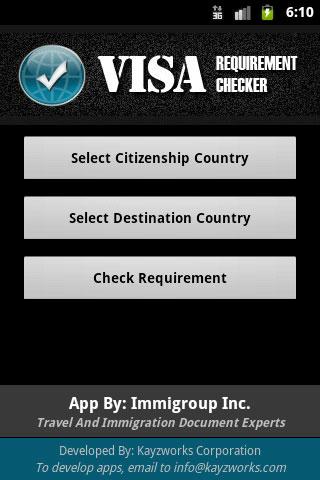 Visa Requirement Checker