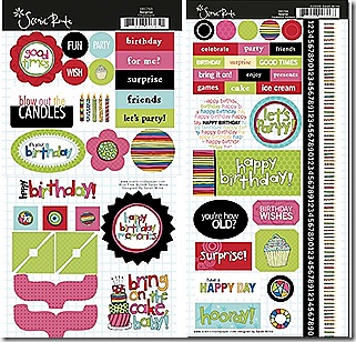 bday items