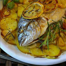 Orata Al Forno (Baked Sea Bream With Potatoes)