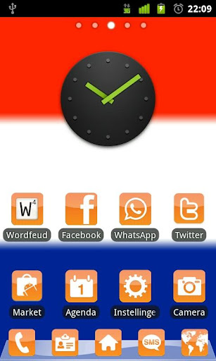 Nederland Go Launcher Ex Theme