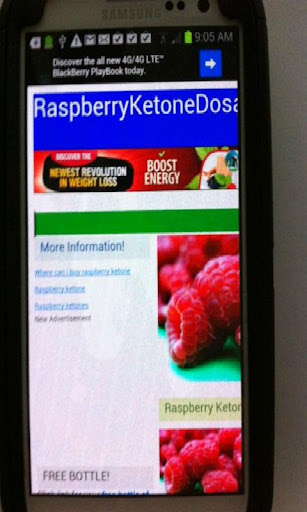 Raspberry Ketone Information