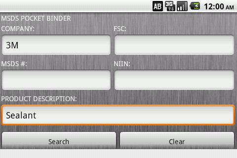 【免費書籍App】MSDS Pocket Binder-APP點子