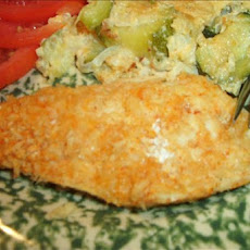 Oven Fried Parmesan Chicken