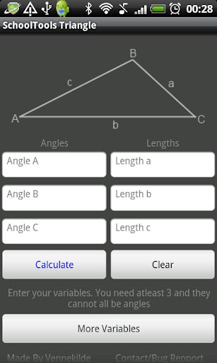 Triangle Solver Tool