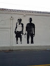 Boxing Mural