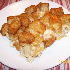 Turkey Tater Tot Hotdish
