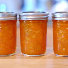 Carrot Orange Marmalade with Cinnamon and Golden Raisins
