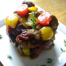 SUGAR - FREE One Pot Pork Crimini Lemon Stew