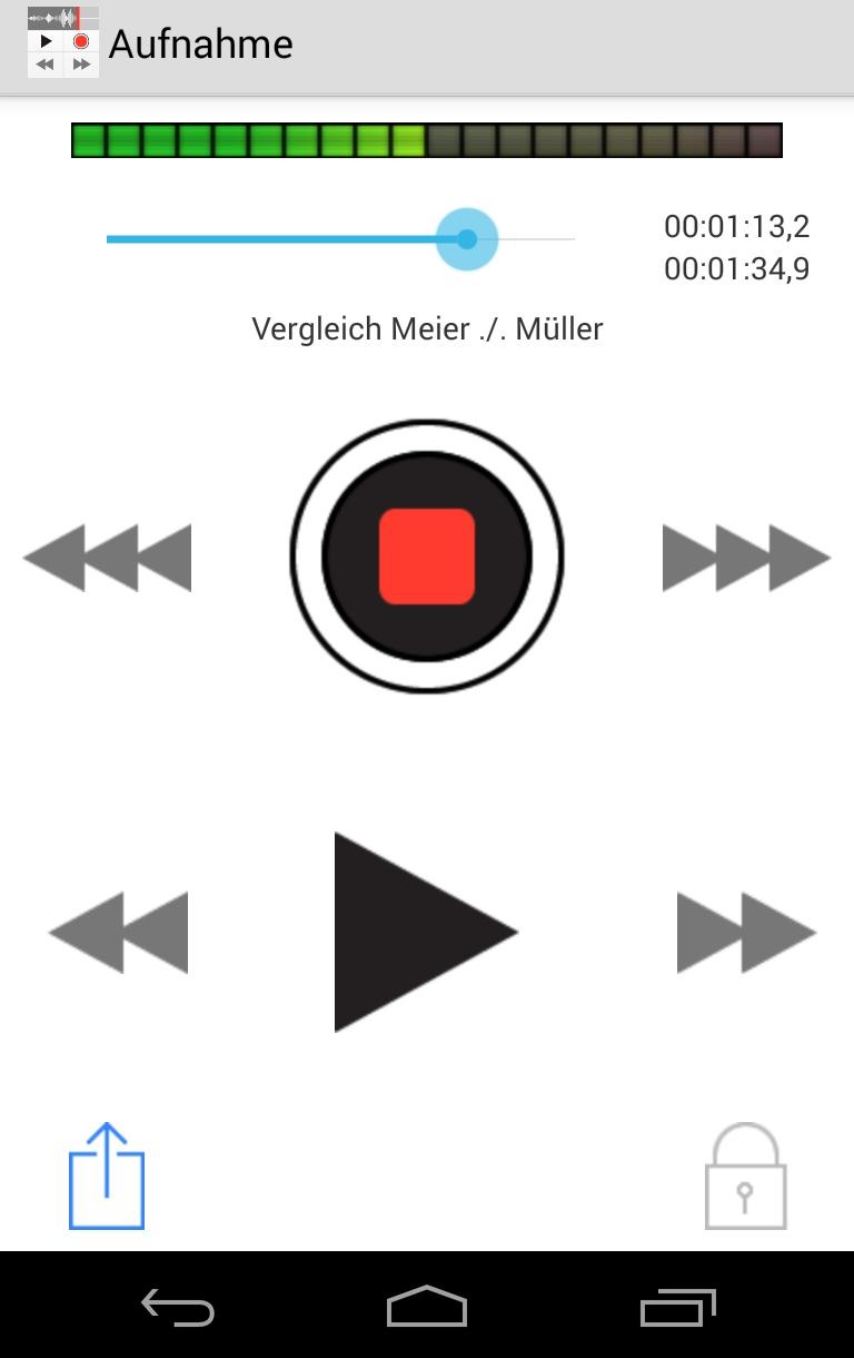 Android application Dictate + Connect (Dictamus) screenshort
