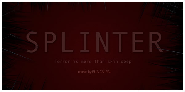 Upcoming Soundtrack: Splinter by Elia Cmiral