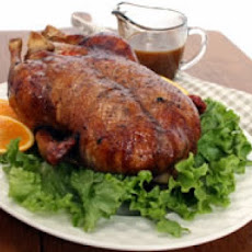 Cranberry-Orange Roast Ducklings