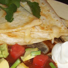 Manchego Cheese Quesadillas for 2