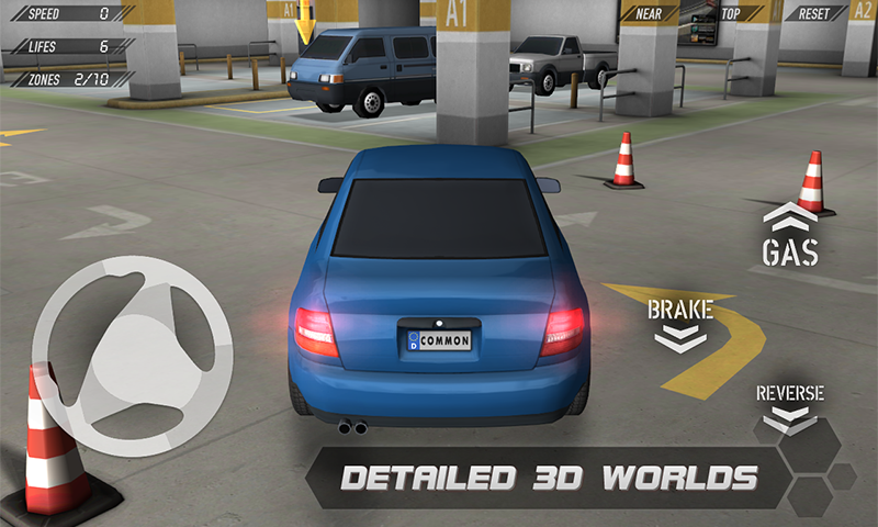 Android application Parking Reloaded 3D screenshort