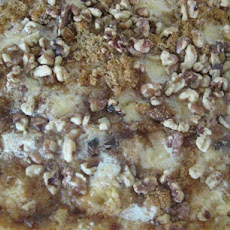 Fast and Easy Peach Crunch Cake