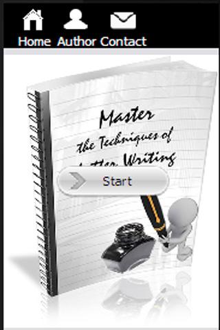 Master Letter Writing