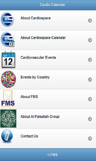 Cardiospace Calendar