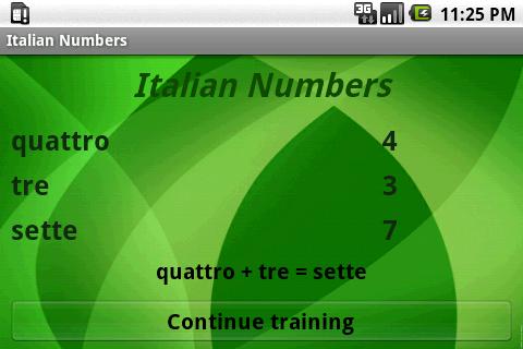 【免費教育App】學習意大利語號碼-APP點子
