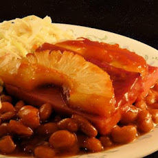 Oriental Pork (Spam) and Beans