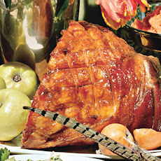 Old-Fashioned Ham with Brown Sugar and Mustard Glaze