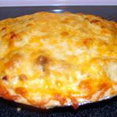 Amy's Sausage Apple Pie
