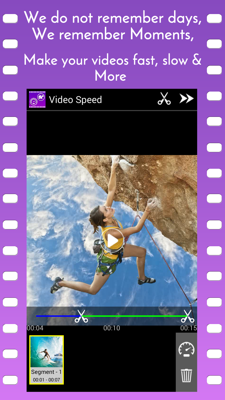 Android application Video Speed Slow Motion &amp; Fast screenshort