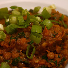 Shannon's Pumpkin Lentil and Herb Curry