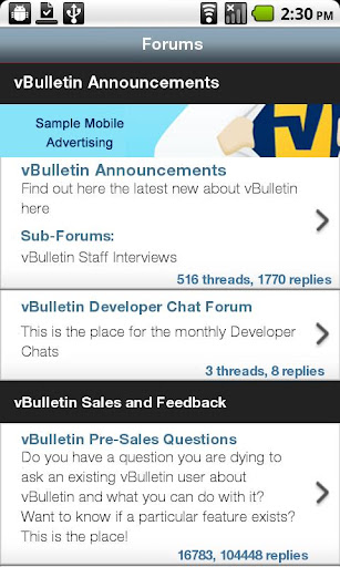 Astel Forum Mobile