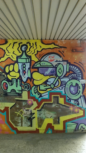 Robocop Mural