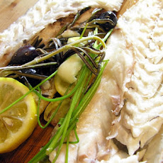 Salt-Baked Branzino