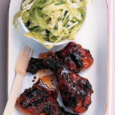 Green-Cabbage Coleslaw with Vinaigrette