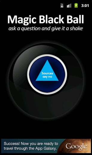 Magic Black Ball