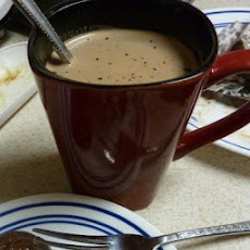 Cool Mint Hot Chocolate