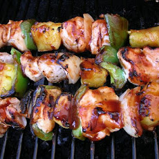 Sweet BBQ Chicken Kabobs