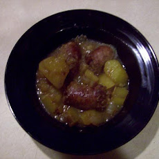 Grilled Bratwurst Supper