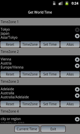 Get World Time trial