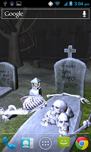 How to install Bone Cemetery Live Wallpaper 1.0 mod apk for pc