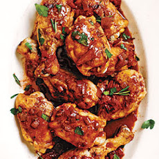 Chicken Braised in Wine and Rosemary