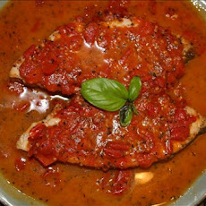 Swordfish steaks with Tomato-Basil Sauce