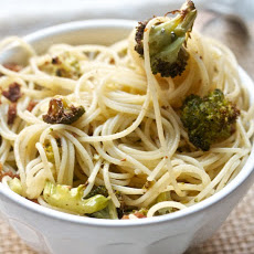 Brown Butter Broccoli Spaghetti