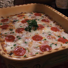 Pepperoni Pizza Casserole