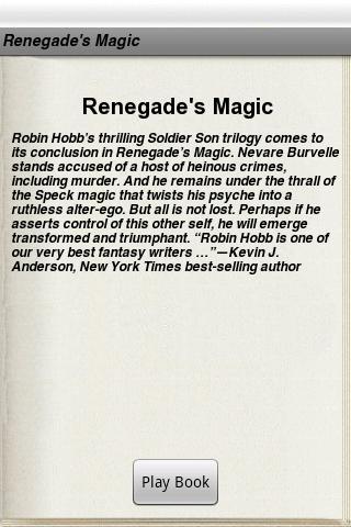 Renegade's Magic