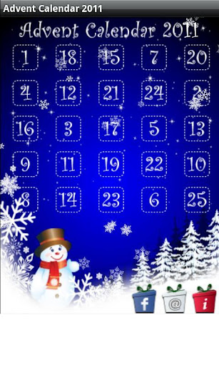 クリスマスカレンダー：２５のベスト無料アプリ