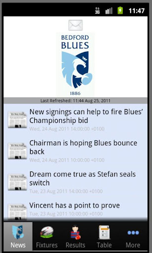 Bedford Blues v2.2 Android