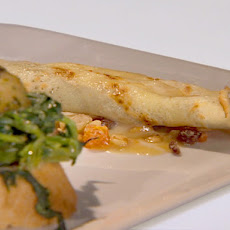 Challenge: Chocolate Crepe with Tangerine Dried Red Chili Sauce