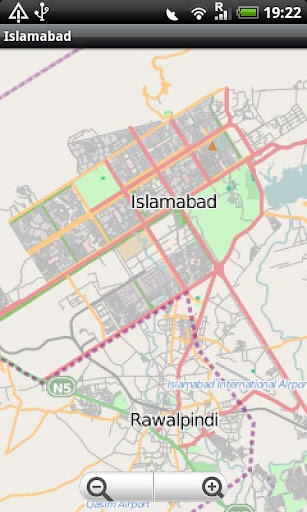 Islamabad Street Map