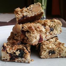 Cranberry Nut Granola Bars