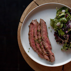 Sweet Forbidden Black Rice and Spicy Flank Steak Salad