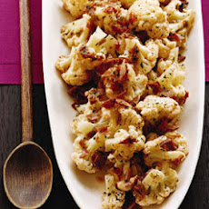 Cauliflower with Serrano Ham and Tomato